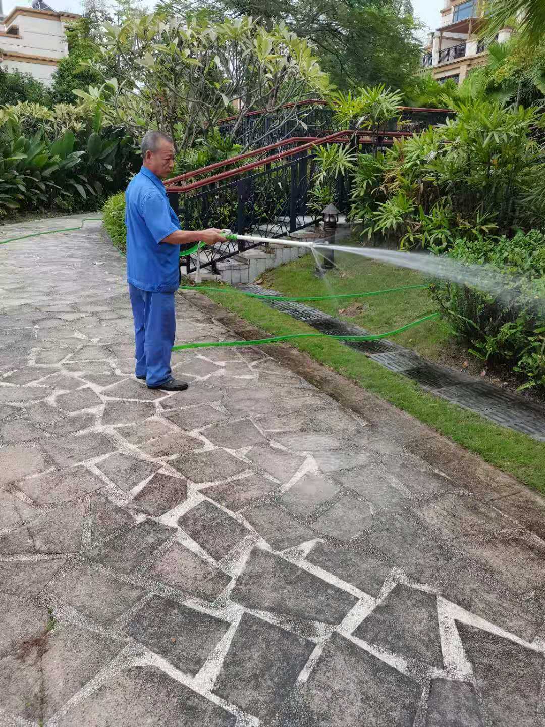 小區綠化養護日常養護工作澆水